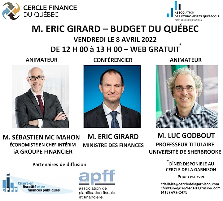 M. Eric Gigard - Budget du Québec