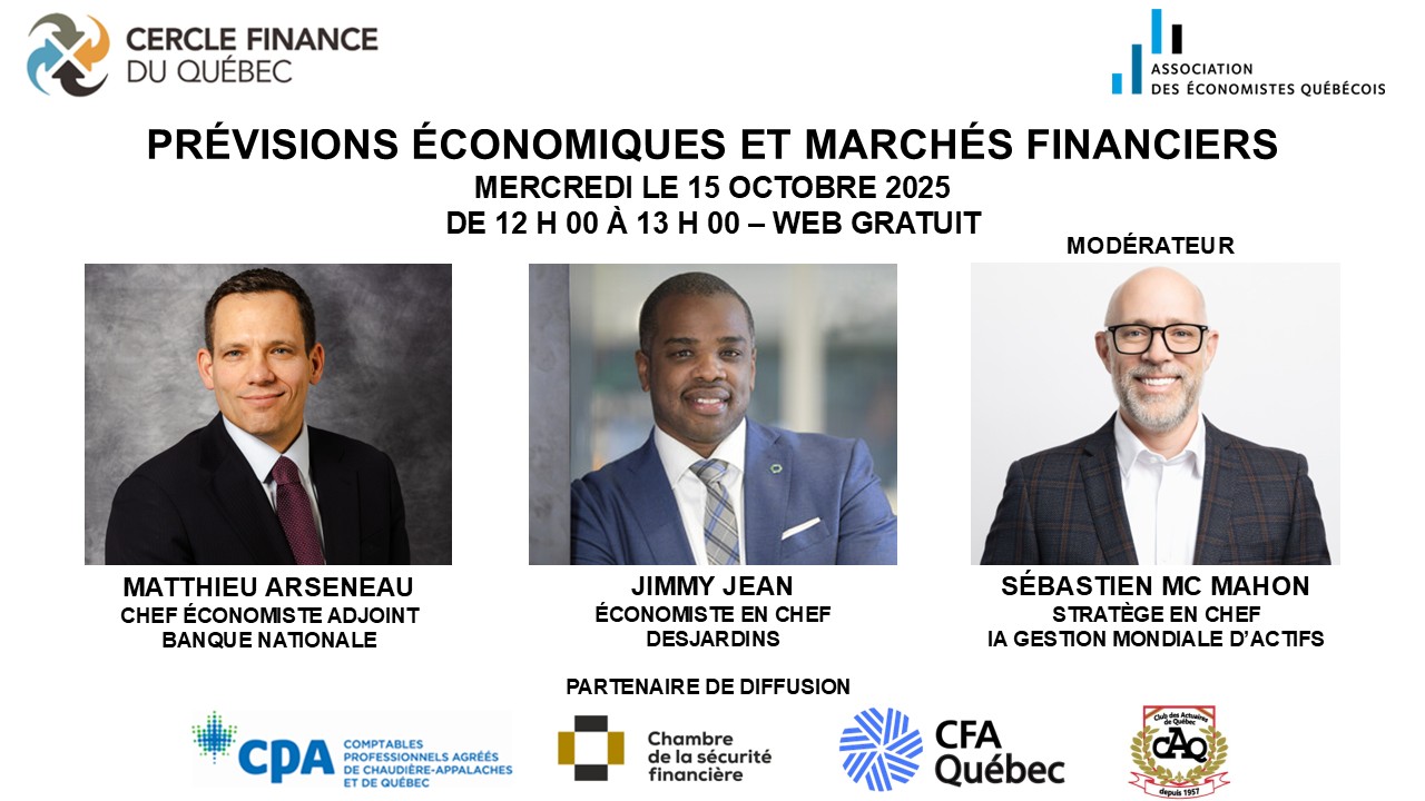 Prévisions économiques et marchés financiers - Octobre 2025