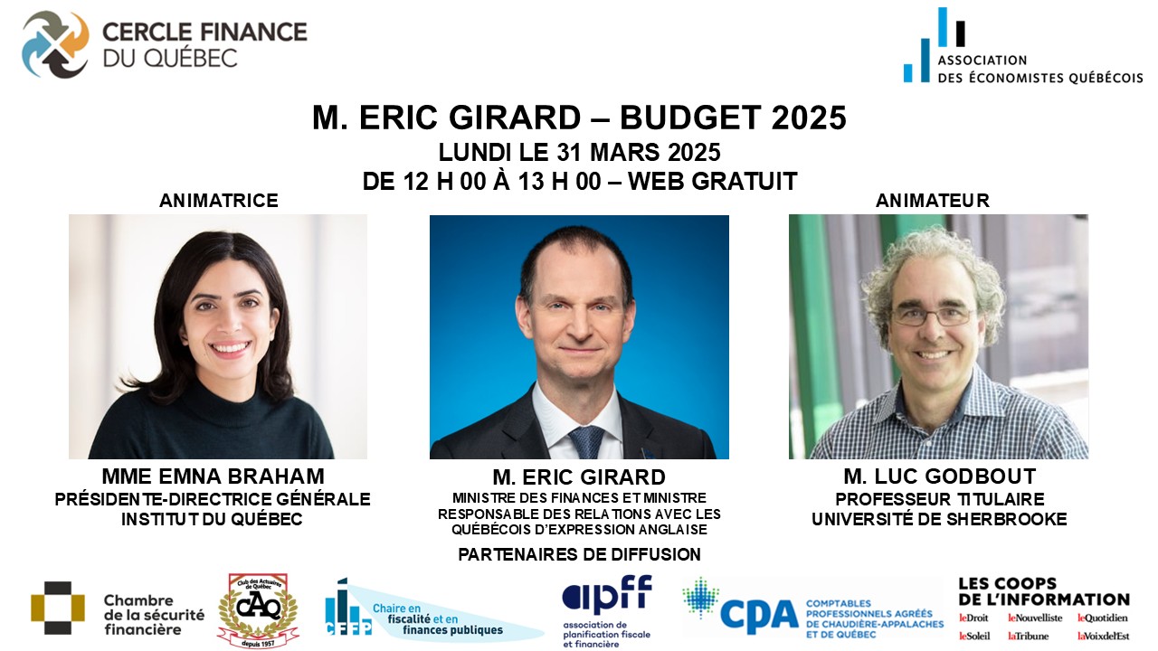 M. Eric Girard - Budget 2025