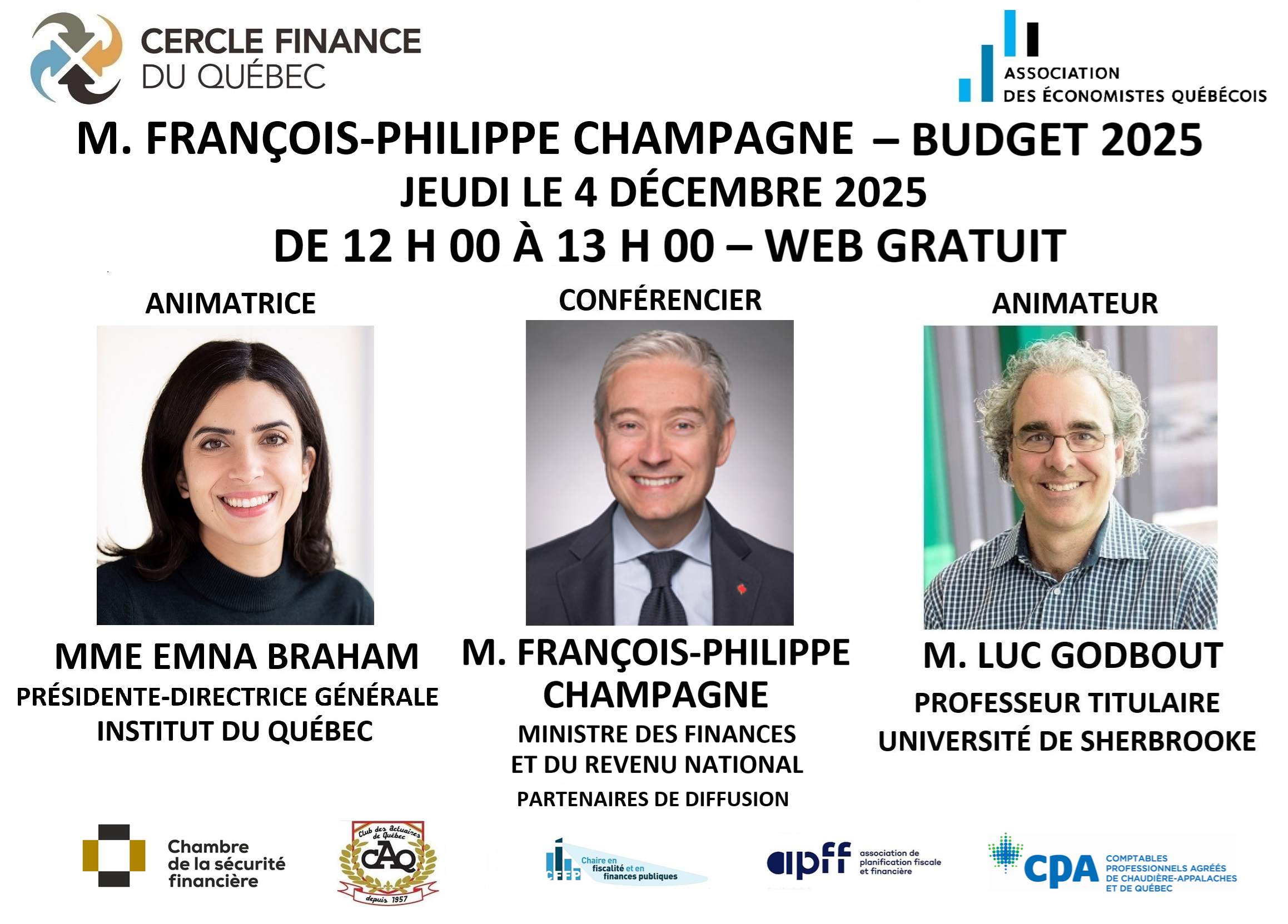 M. François-Philippe Champagne - Budget 2025