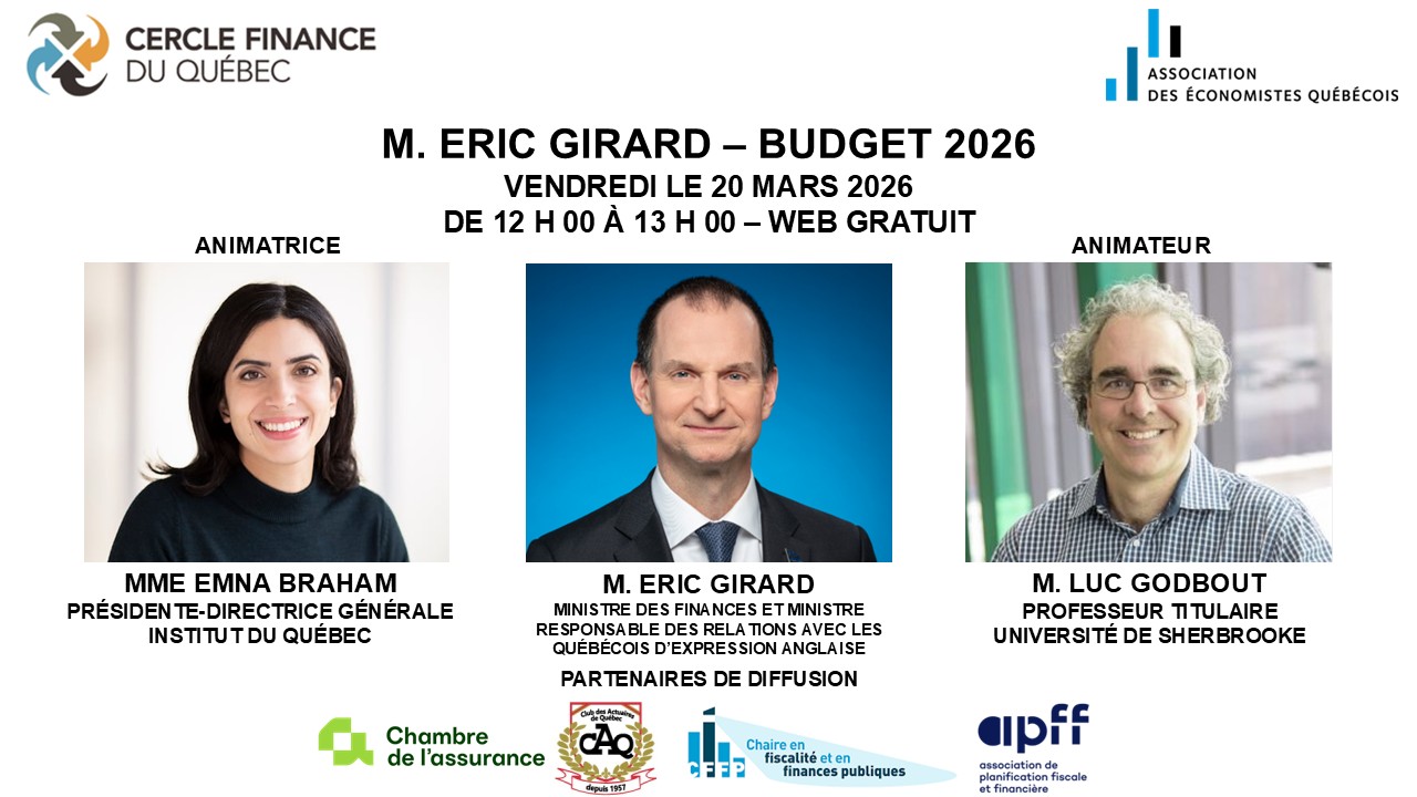 M. Eric Girard - Budget 2026