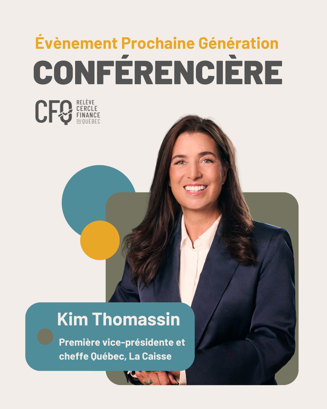 Relève CFQ - Événement prochaine génération